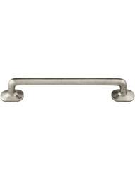 Traditional Bronze Cabinet Pull 6-Inch Center-to-Center in White Bronze.